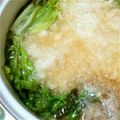 scanty's cooksnap of when they made お鍋にレタス♪.