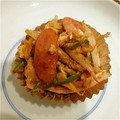 asmin's cooksnap of when they made ✿お弁当に♪マヨもやしの卵とじ✿.