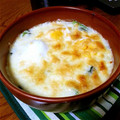 aoto's cooksnap of when they made ゆで玉子とほうれん草のグラタン.