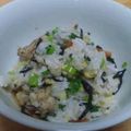 なかみゆ♪'s cooksnap of when they made ひじきと大根葉の混ぜご飯.