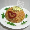 naoming's cooksnap of when they made オムライス??なオムライス★☆.