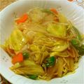 ★ナオミ★'s cooksnap of when they made 野菜た～っぷりあんかけ焼きそば.