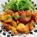 める♡ゲーム好き主婦's cooksnap of when they made 鶏肉とじゃがいものハニーマスタード炒め🐾.