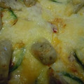 sukennya's cooksnap of when they made シーセージのもちピザ.
