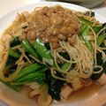 ぶたりんご's cooksnap of when they made 魚肉ソーセージと小松菜の簡単パスタ.