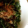 ぴーちゃんぱぱ's cooksnap of when they made ■糖質制限ほうれん草マヨおかか簡単お弁当.
