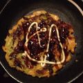 音夢ちゃん's cooksnap of when they made ふっくら、ふんわり♪お好み焼き.