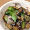 あずりんこん's cooksnap of when they made アサリと青梗菜の炒め物.