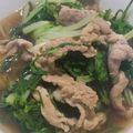 かぼすレモン's cooksnap of when they made 水菜と豚肉のサッと煮.