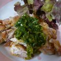 とんころり's cooksnap of when they made とってもジューシー！チキンのねぎソース.
