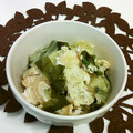 龍青空ママ's cooksnap of when they made キャベツとワカメの卵とじ.