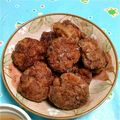 うまこば's cooksnap of when they made 豚コマの甘からだんご.