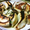 ma-tan's cooksnap of when they made 皮も手作り☆大きな渦巻き餃子.