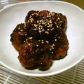 yujunrie's cooksnap of when they made 挽肉団子の甘酢あんかけ★.