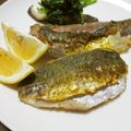 kusu-kusu's cooksnap of when they made 鯵のカレー風味ソテー.
