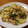 LisaNKMR's cooksnap of when they made 簡単！じゃが芋、チーズ、ウィンナーのみ.