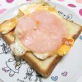 びんび❤'s cooksnap of when they made 魚ニソ★エッグ★トースト.