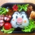 みーここなっつ's cooksnap of when they made おむすびまん＊キャラ弁＊.