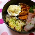 びんび❤'s cooksnap of when they made お弁当に☆竹輪のマヨソースグラタン.