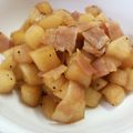 はるまきいろ's cooksnap of when they made 黒胡椒ピリッ☆蕪とベーコンのコロコロ炒め.