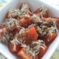 ラリー＆サラ's cooksnap of when they made トマトのとろろ昆布ポン酢和え.