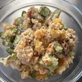 ミミコ＆キンジ's cooksnap of when they made ＊絶品！たくあん入りポテトサラダ＊.