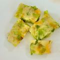 クックRPIZXH☆'s cooksnap of when they made 白だしで幼児食♪かわいいお好み焼き.