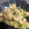 クックM44AML☆'s cooksnap of when they made ゴーヤのツナ卵炒め.