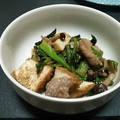 さーちょん's cooksnap of when they made 小松菜と厚揚げ・豚肉の炒め物.
