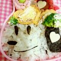 あいたんママ☆'s cooksnap of when they made 簡単ｷｬﾗ弁♡スヌーピー♡.