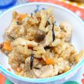 ジョンリークッカー's cooksnap of when they made 醤油糀で香ばしい、簡単炊き込みご飯。.
