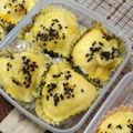 つぃん♪'s cooksnap of when they made さつまいも×かぼちゃの豆乳蒸しﾊﾟﾝ☆.