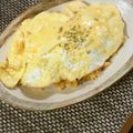 sinomori's cooksnap of when they made 懐かしい♪俺流スタンダードなオムライス！.