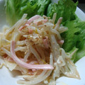 すいちゅうか's cooksnap of when they made キャベツともやしと魚肉ソーセージのサラダ.