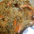 rrg's cooksnap of when they made コリカリごぼうと白滝のきんぴら！.