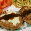 yukari−♡'s cooksnap of when they made 豆腐ハンバーグ＆ソース✿.•。.