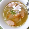 ハートキャンディ's cooksnap of when they made 玉ねぎとウィンナーとコーンのスープ♪.