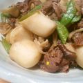はあとん's cooksnap of when they made ♪里芋と牛こま肉のオイスターソース煮♪.