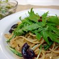 りえる's cooksnap of when they made ✿タコと三つ葉で和風ペペロンチーノ✿.