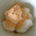 ちっち５５３５'s cooksnap of when they made ＊ふわふわミルクわらびもち＊.