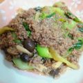 コモペット's cooksnap of when they made チンゲン菜とミンチのスープ.