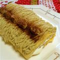 よりわんこ's cooksnap of when they made ふわふわまっ白＊桃のロールケーキ＊.