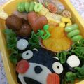 kankIin's cooksnap of when they made キャラ弁♥♥♥くまもん.