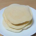 えりけろ's cooksnap of when they made 卵・牛乳不使用☆手抜きの白〜いパンケーキ.