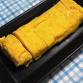 hikun☆'s cooksnap of when they made お弁当に彩り✿簡単★明太子たまご焼き.