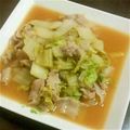 甘夏ミカン's cooksnap of when they made ✿しょうゆ麹で豚×白菜蒸し✿.