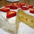 hamagu_ri's cooksnap of when they made お誕生日スポンジケーキ.