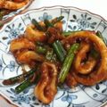 こっぷぽ～ん's cooksnap of when they made いかとにんにく芽の炒め物.