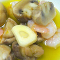 オーシスト's cooksnap of when they made エビとエリンギのアヒージョ.