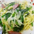 hiroyomegu's cooksnap of when they made 本格フレンチ生パスタ.